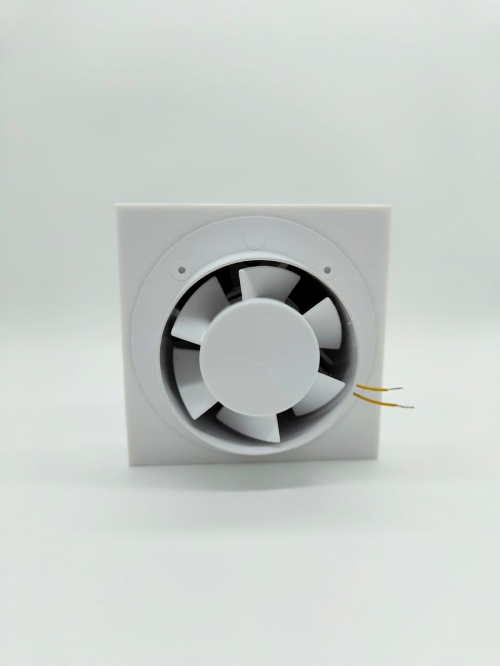 Теневой магнитный диффузор с вентилятором квадрат для натяжных потолков 150x150/100 мм